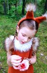 Squirrel girl costume/ Kids squirrel Costume/ squirrel dress